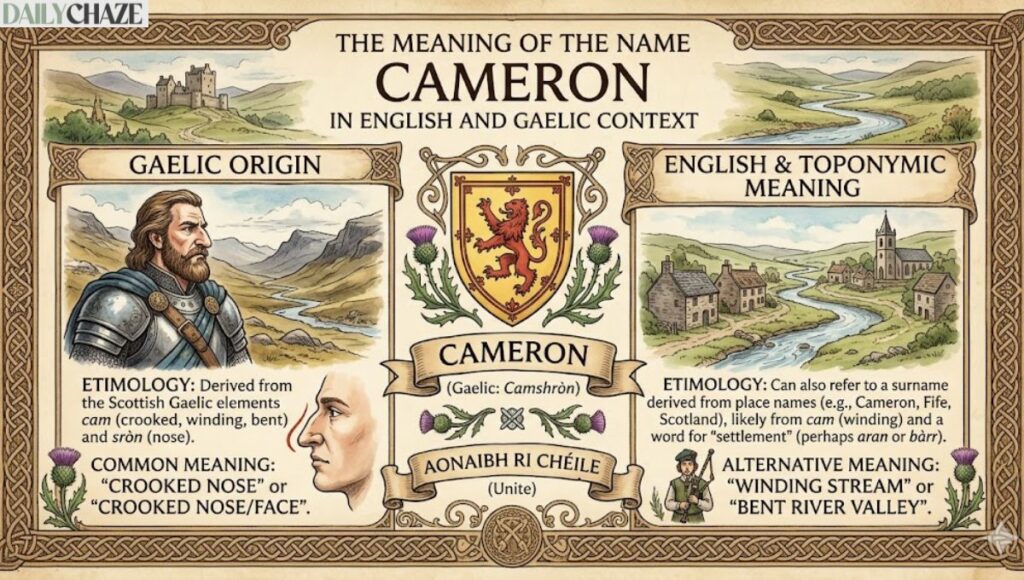 cameron-name-meaning-in-english-and-gaelic-context