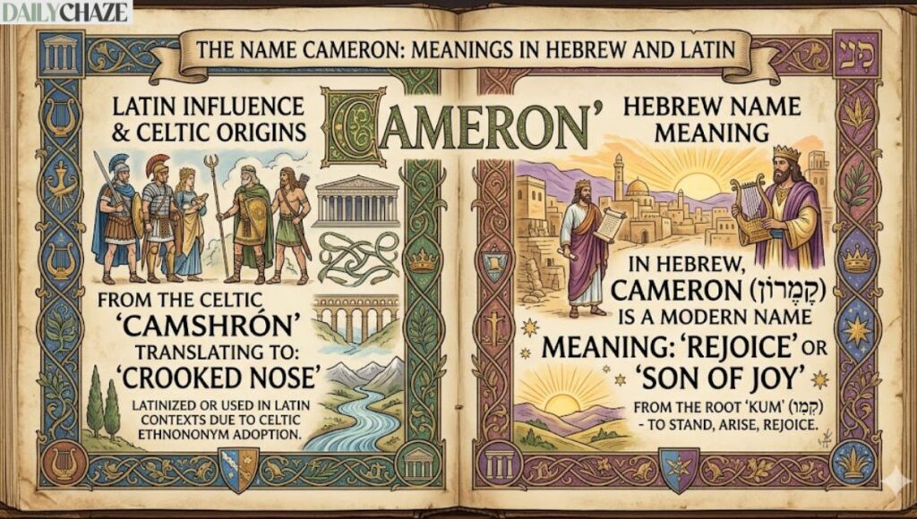 cameron-name-meaning-in-hebrew-and-latin